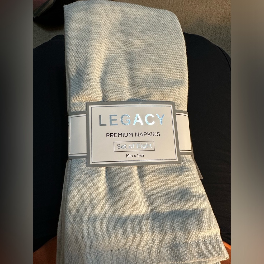 New, Legacy brand cloth napkins. $9